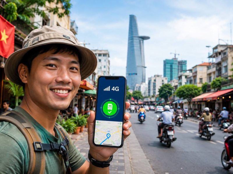 越南eSIM推薦 2026：胡志明市到河內，旅遊前必看的上網方案指南